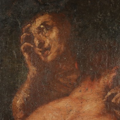Mythological Subject Oil On Canvas 17th 18th Century