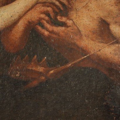 Mythological Subject Oil On Canvas 17th 18th Century