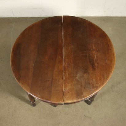 Extensible Table Walnut Italy 19th Century