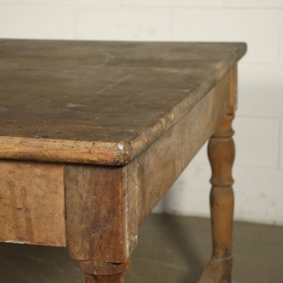 antiguo, mesa, mesa antigua, mesa antigua, mesa italiana antigua, mesa antigua, mesa neoclásica, mesa del siglo XIX, mesa de trabajo grande
