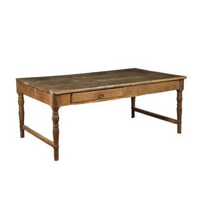antiguo, mesa, mesa antigua, mesa antigua, mesa italiana antigua, mesa antigua, mesa neoclásica, mesa del siglo XIX, mesa de trabajo grande