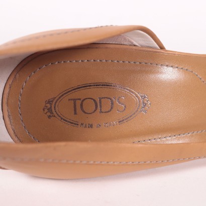 Tod's Open Toe Pumps Leather Italy