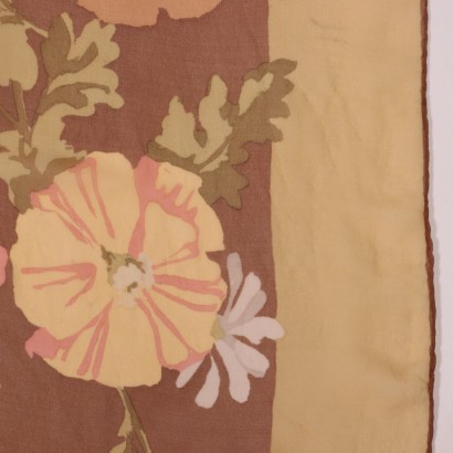 foulardvintage #foulardkenscott #modavintage, Foulard à imprimé floral Ken Scott