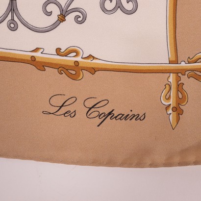 Foulard Vintage Les Copains Soie Italie