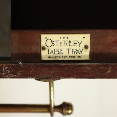 "Osterley" Table Tray Mahogany Brass England 20th Century