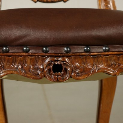 antique, chair, antique chairs, antique chair, antique Italian chair, antique chair, neoclassical chair, 19th century chair, Group of Ten Baroque Style Chairs