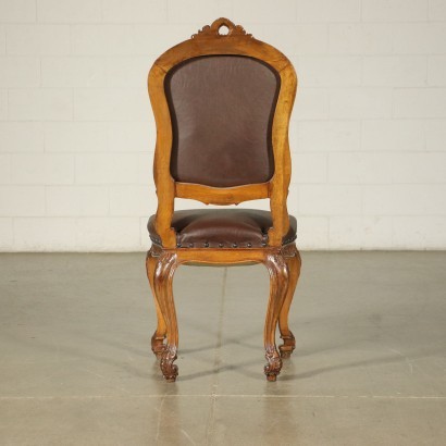 antiguo, silla, sillas antiguas, silla antigua, silla italiana antigua, silla antigua, silla neoclásica, silla del siglo XIX, grupo de diez sillas de estilo barroco