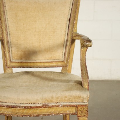 antique, armchair, antique armchairs, antique armchair, antique Italian armchair, antique armchair, neoclassical armchair, 19th century armchair, Venetian Neoclassical armchair