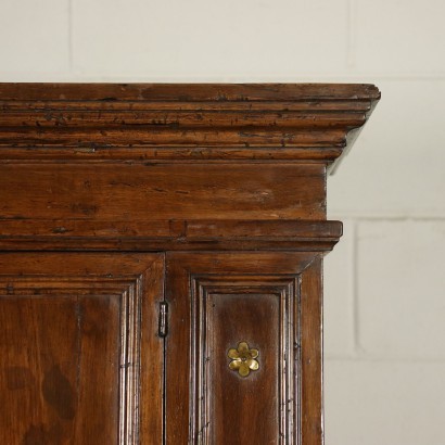 Emilian Baroque Cupboard Walnut Poplar Italy 18th Century