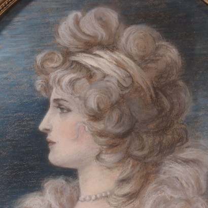 art, art italien, peinture italienne du XIXe siècle, Portrait de femme