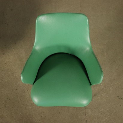 antiquités modernes, antiquités de design moderne, chaise, chaise d'antiquités modernes, chaise d'antiquités modernes, chaise italienne, chaise vintage, chaise des années 60, chaise design des années 60, Paire de chaises des années 50/60