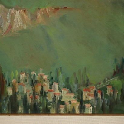 Kunst, italienische Kunst, italienische Malerei des 20. Jahrhunderts, La Conca di Sappada (Cadore)