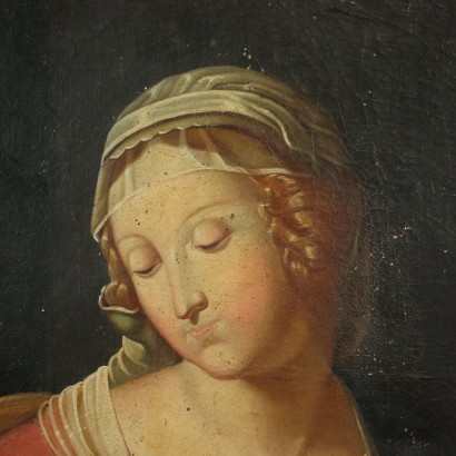 art, Italian art, 19th century Italian painting, Madonna with Child