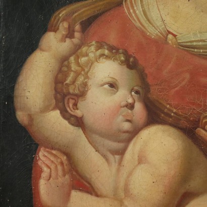 arte, arte italiano, pintura italiana del siglo XIX, Virgen con el niño