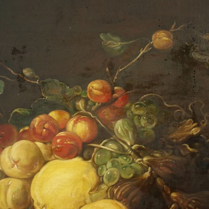 arte, arte italiana, pittura ottocento italiana,Natura morta con Frutta,Natura morta con frutta
