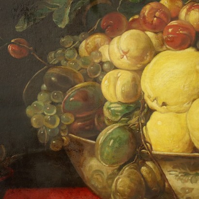art, art italien, peinture italienne du XIXe siècle, Nature morte aux fruits, Nature morte aux fruits