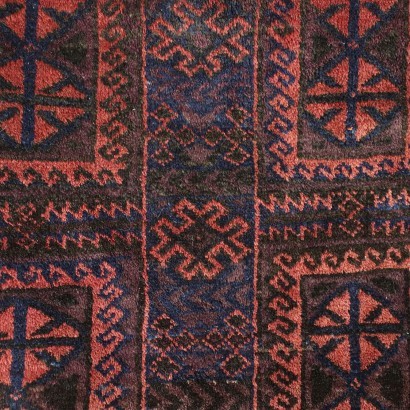 Beluchi Carpet Wool Iran 1950s-1960s