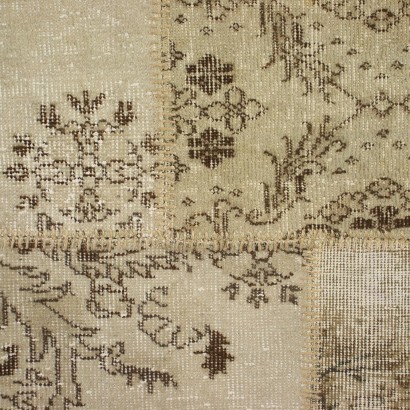 Patchwork Carpet Cotton Wool Turkey 2000s