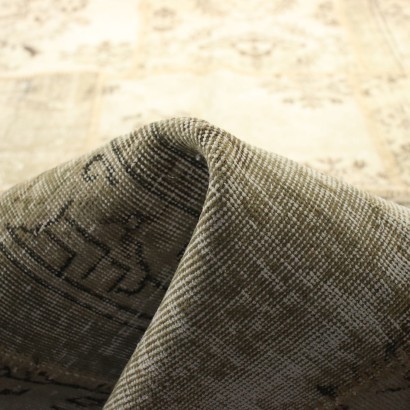 Patchwork Teppich Wolle Feiner Knoten - Türkei