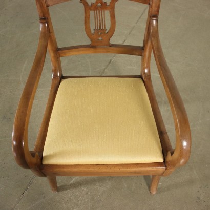 antiguo, sillón, sillones antiguos, sillón antiguo, sillón italiano antiguo, sillón antiguo, sillón neoclásico, sillón del siglo XIX, sillón Restauración