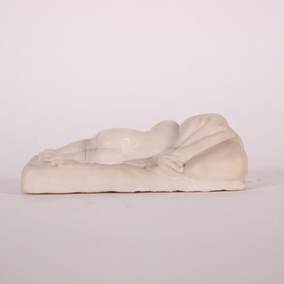 antique, sculpture, antique sculpture, antique sculpture, antique Italian sculpture, antique sculpture, neoclassical sculpture, 19th century sculpture, Sleeping Putto in White Marble