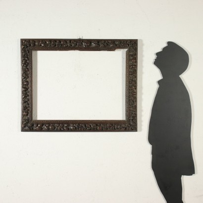Antik, Spiegel, Antiker Spiegel, Antiker Spiegel, Antiker Italienischer Spiegel, Antiker Spiegel, Neoklassizistischer Spiegel, Spiegel des 19. Renaissance-Rahmen