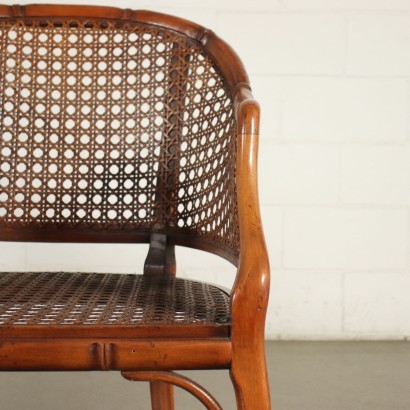 antique, fauteuil, fauteuils antiques, fauteuil antique, fauteuil italien antique, fauteuil antique, fauteuil néoclassique, fauteuil du XIXe siècle, Paire de fauteuils à baldaquin et