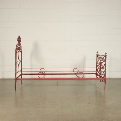 antique, bed, antique beds, antique bed, antique italian bed, antique bed, neoclassical bed, 19th century bed - antique, headboard, antique headboards, antique headboards, antique Italian headboard, antique headboard, neoclassical headboard, 19th century headboard, Wrought Iron Bed Late 19th Century