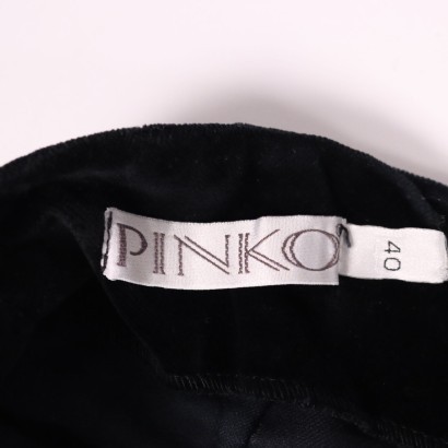 moda vintage, Vintage Italia, moda de los 80, moda de los 90, Shorts de terciopelo Vintage Pinko