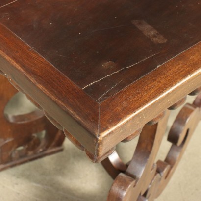antiguo, mesa, mesa antigua, mesa antigua, mesa italiana antigua, mesa antigua, mesa neoclásica, mesa del siglo XIX, mesa Fratino Barocco