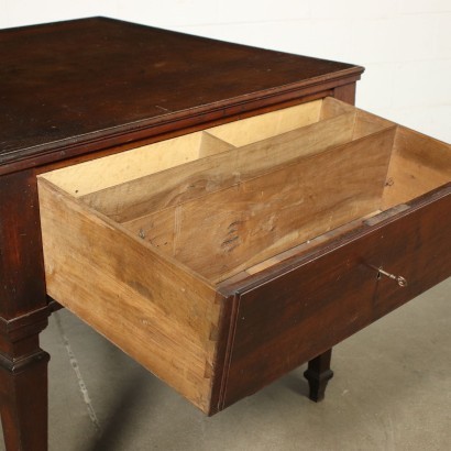 antiguo, mesa, mesa antigua, mesa antigua, mesa italiana antigua, mesa antigua, mesa neoclásica, mesa del siglo XIX, mesa de directorio de trabajo