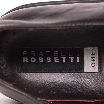 frères rossetti, chaussures, chaussures frères rossetti, chaussures pour hommes, hommes rossetti frères, d'occasion, fabriqués en italie, cuir véritable, chaussures Fratelli Rossetti