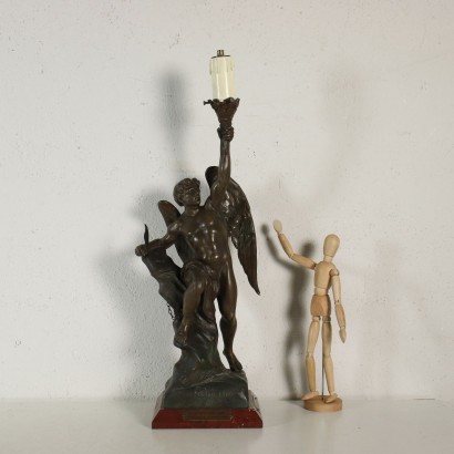 Lamp Emile Louise Picault Bronze France 20th Century