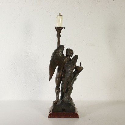 Lamp Emile Louise Picault Bronze France 20th Century
