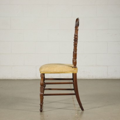 antiquariato, sedia, antiquariato sedie, sedia antica, sedia antica italiana, sedia di antiquariato, sedia neoclassica, sedia del 800,Gruppo di Quattro Chiavarine