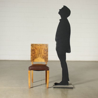 antiquités modernes, antiquités de conception moderne, chaise, chaise antique moderne, chaise d'antiquités modernes, chaise italienne, chaise vintage, chaise des années 60, chaise design des années 60, chaises Decò des années 20-30