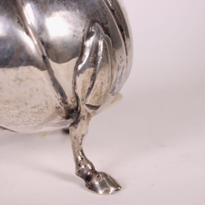 Silver Chocolate Pot Mantua Italy 19th Century