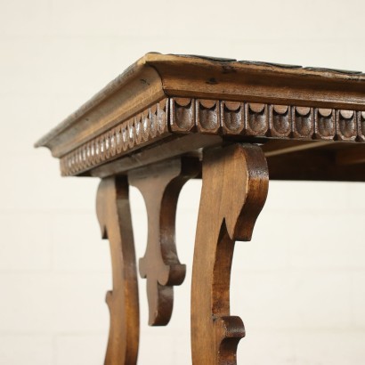 antiguo, mesa, mesa antigua, mesa antigua, mesa italiana antigua, mesa antigua, mesa neoclásica, mesa del siglo XIX, mesa de centro de estilo neorrenacentista