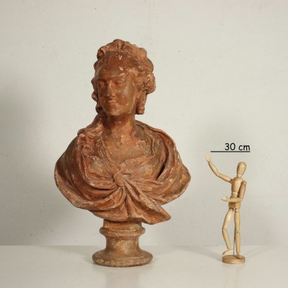 Neoklassicher Terrakotta Skulptur Italien XVIII Jhd