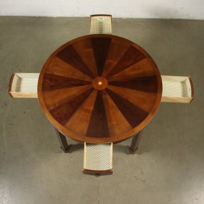 antiguo, mesa, mesa antigua, mesa antigua, mesa italiana antigua, mesa antigua, mesa neoclásica, mesa del siglo XIX, mesa de juegos