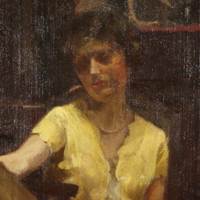 Female portrait in the studio