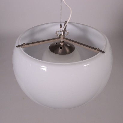 Lamp Omega Vico Magistretti Artemide Metal Glass 1960s