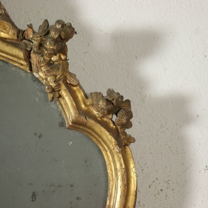 antiguo, espejo, espejo antiguo, espejo antiguo, espejo italiano antiguo, espejo antiguo, espejo neoclásico, espejo del siglo XIX - antigüedades, marco, marco antiguo, marco antiguo, marco italiano antiguo, marco antiguo, marco neoclásico, marco del siglo XIX, Par de espejos barrocos
