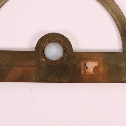 Semi-Circular Protractor Brass Paris 19th Century