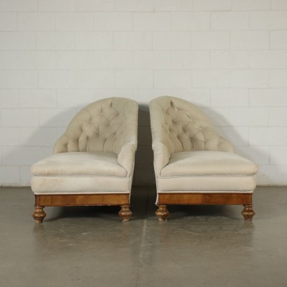 antiques, sofas, antique sofas, antique sofas, antique Italian sofas, antique sofa, neoclassical sofa, 19th century sofa, Pair of Dormeuse