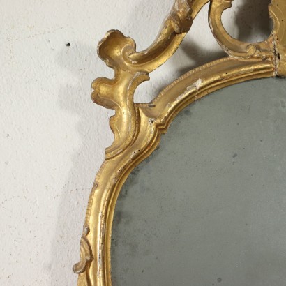 Barocchetto Lombard Mirror Italy 18th Century