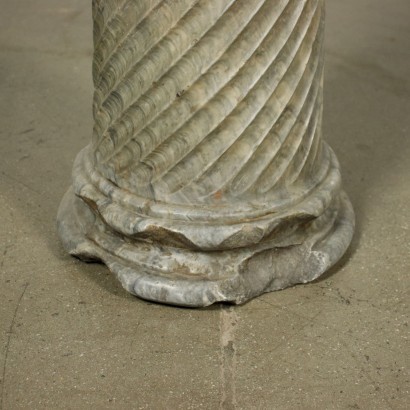 Marble Column Italy 17th Century