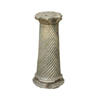 Marble Column Italy 17th Century