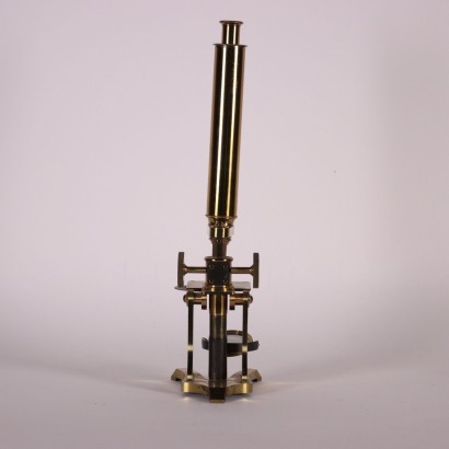 Brass Microscope England 19th Century