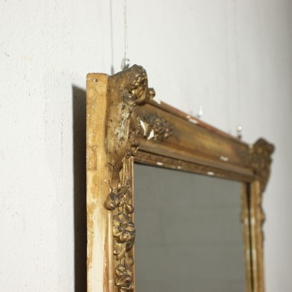 Barocchetto Revival Mirror France 19th Century